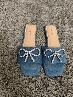 On 34th Jazzie Bow Sandals